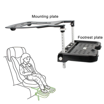 LEEPEE ComfortRide Adjustable Car Seat Footrest